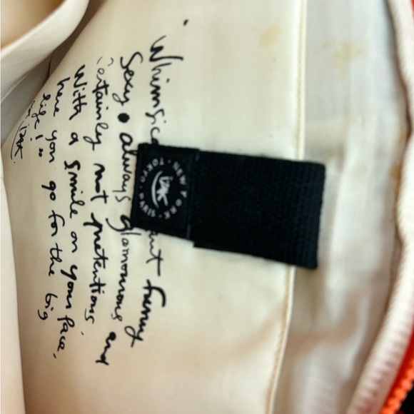 L'Artiste Izak Orange Canvas Bag - Picture 3 of 11